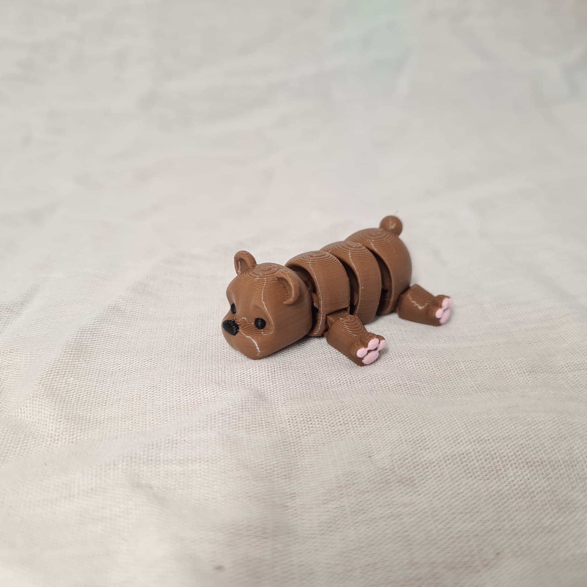 🐻 Niedlicher Flexi-Fidget-Bär – klein &amp; beweglich