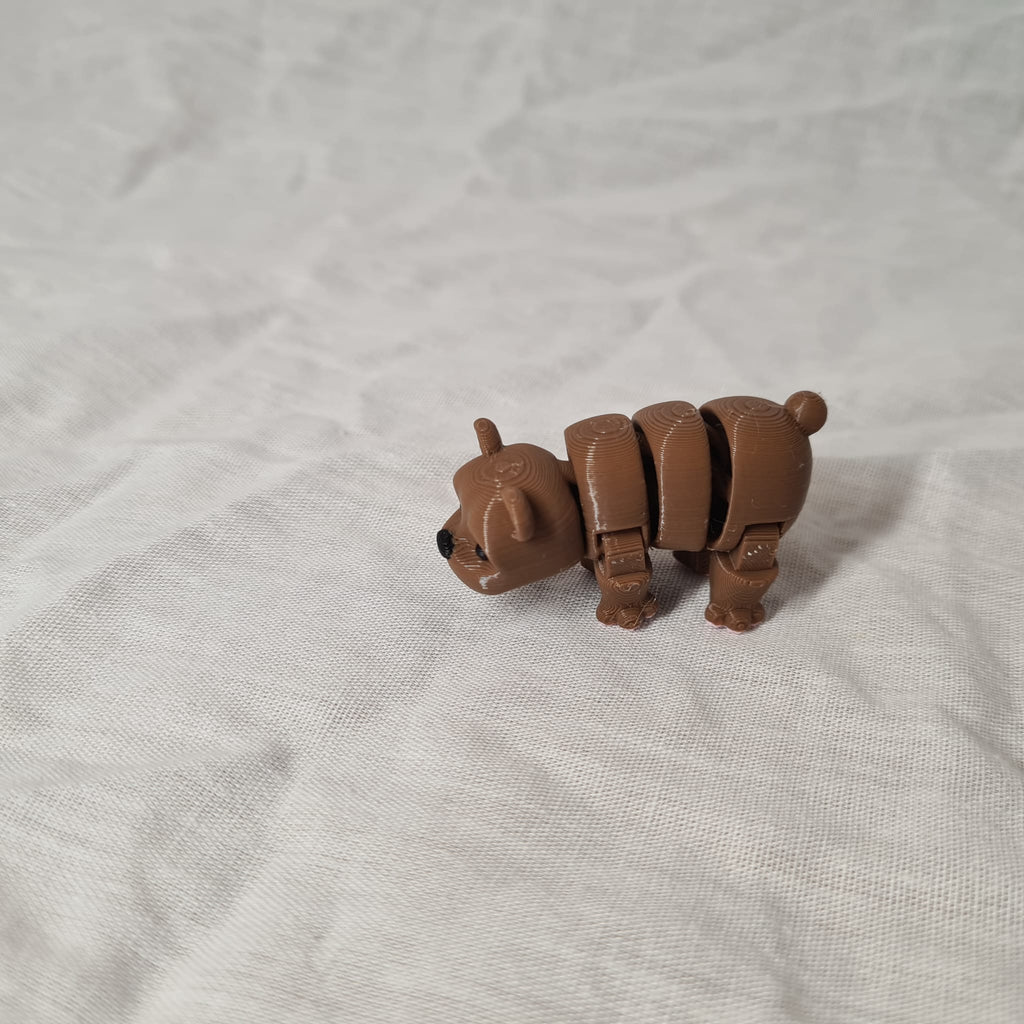 🐻 Niedlicher Flexi-Fidget-Bär – klein &amp; beweglich