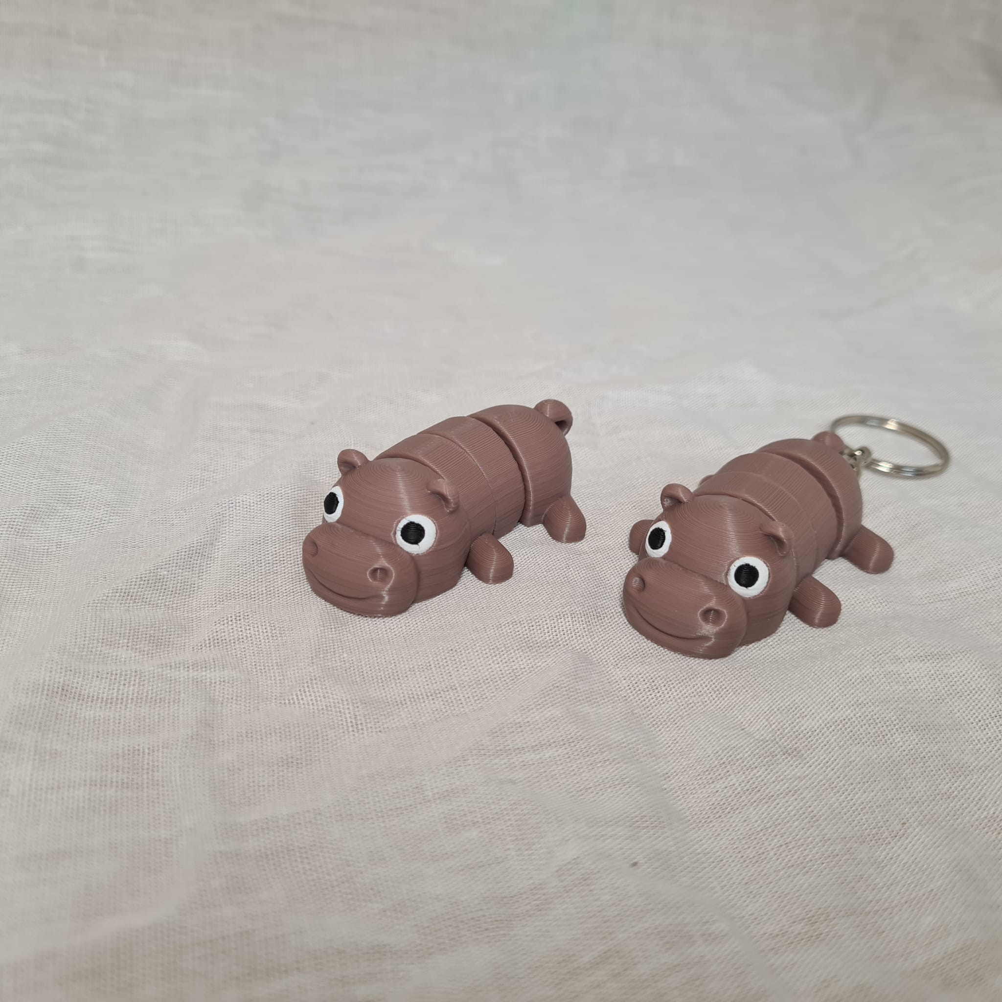 🦛 Flexi-Hippo Schlüsselanhänger