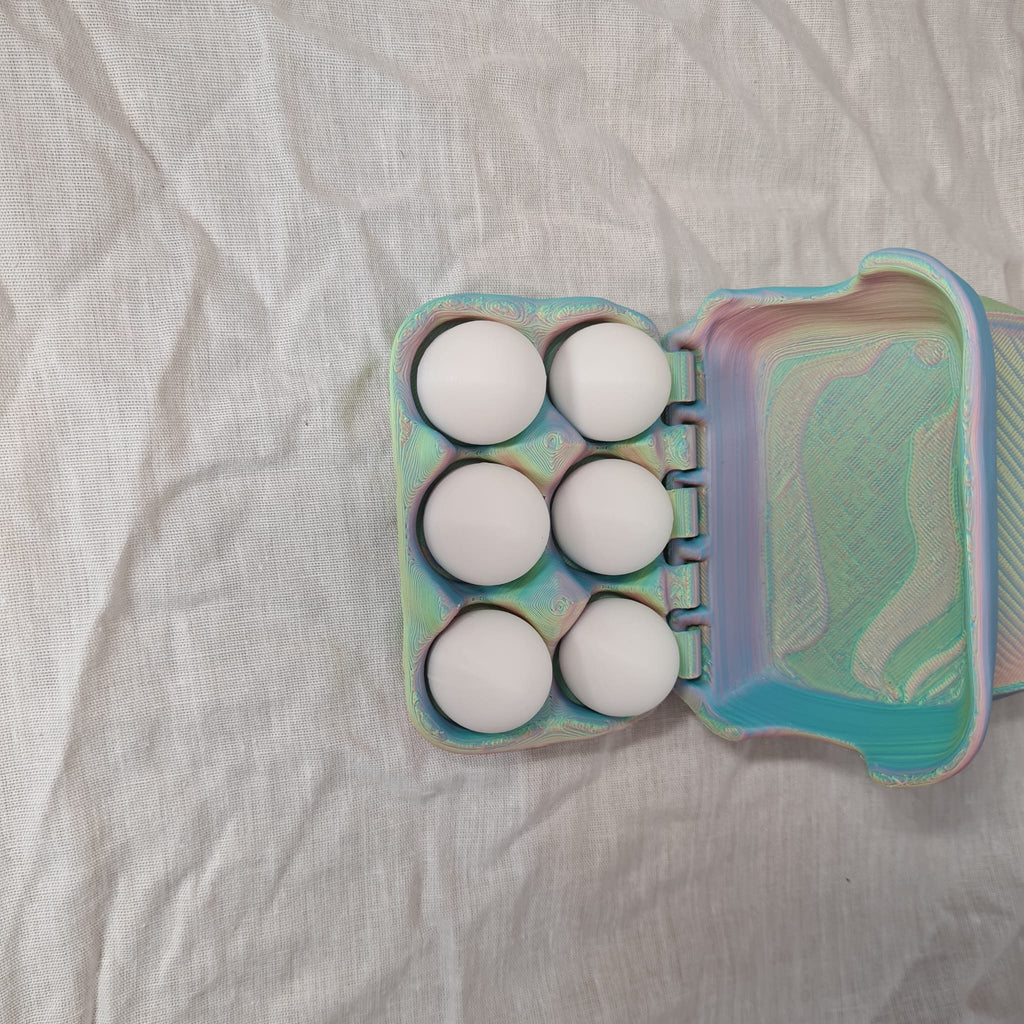 🥚 Eierkarton Fidget – 6 Eier zum Klicken