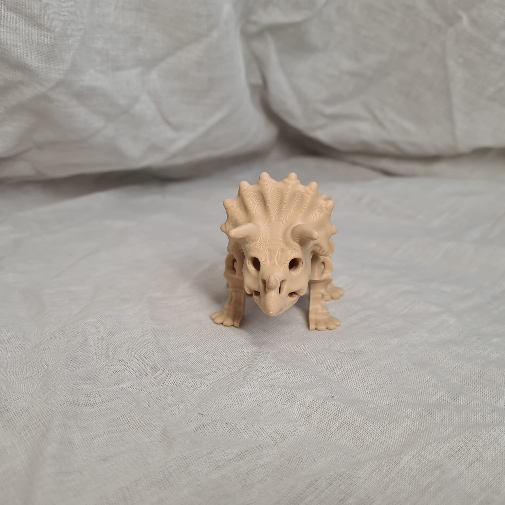 🦖 Triceratops-Skelett Flexi Fidget – ca. 12 cm