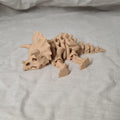 🦖 Triceratops-Skelett Flexi Fidget – ca. 12 cm