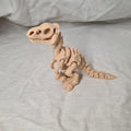 🦖 Velociraptor-Skelett Flexi Fidget – ca. 14 cm