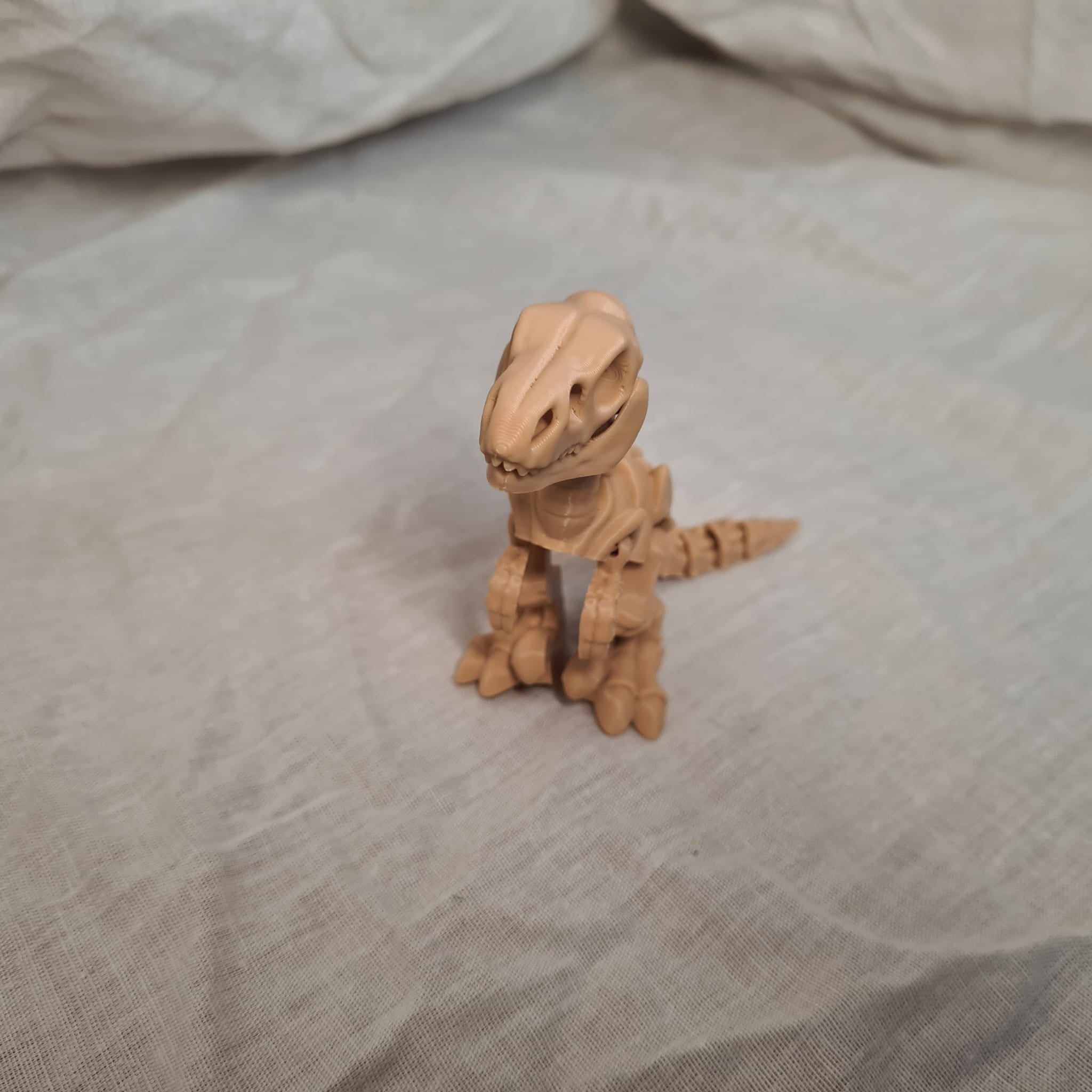 🦖 Velociraptor-Skelett Flexi Fidget – ca. 14 cm