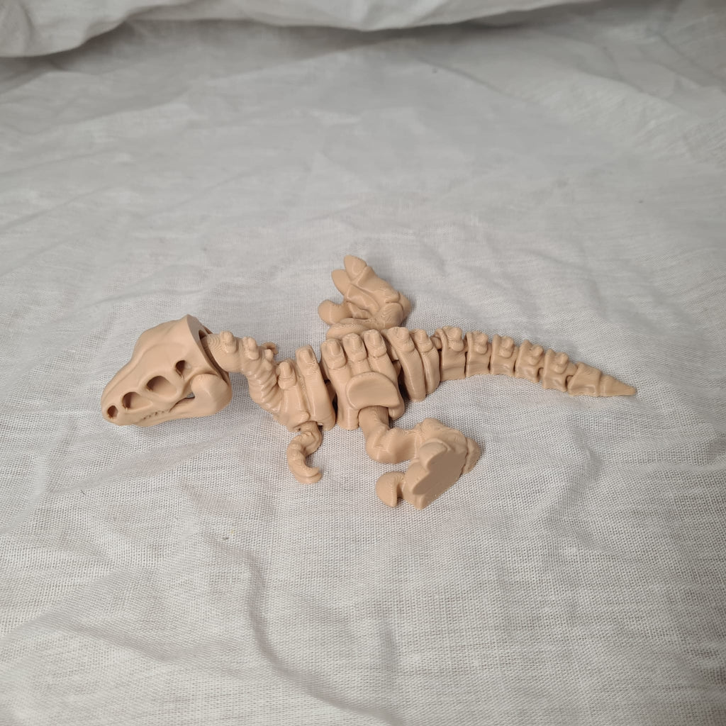 🦖 Velociraptor-Skelett Flexi Fidget – ca. 14 cm